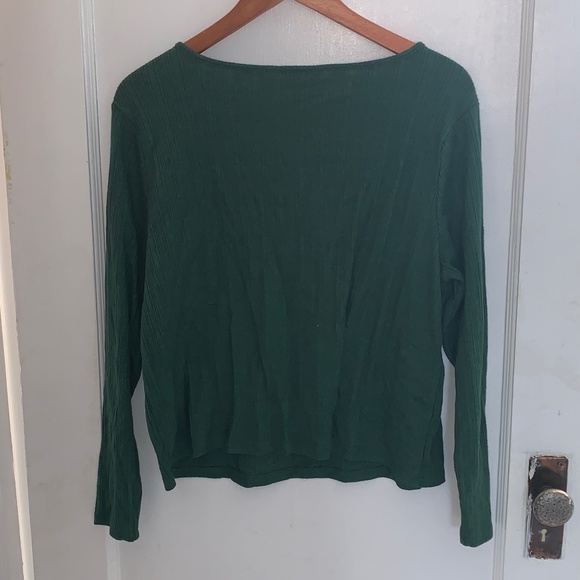 NEW NEVER WORN Joe Fresh Women+ Cutout Long Sleeve shirt - Picture 7 of 7